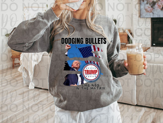 Dodging bullets Trump