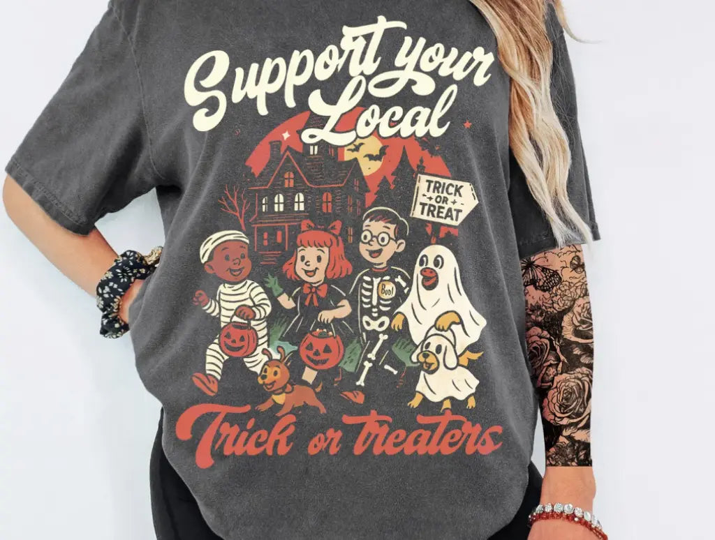Support Your Local Trick Or Treaters Branded By Barta