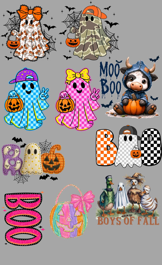 Halloween Gang Sheet Mini Branded By Barta