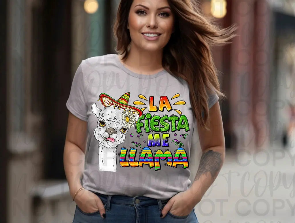 Let's Fiesta Me Llama - Branded By Barta
