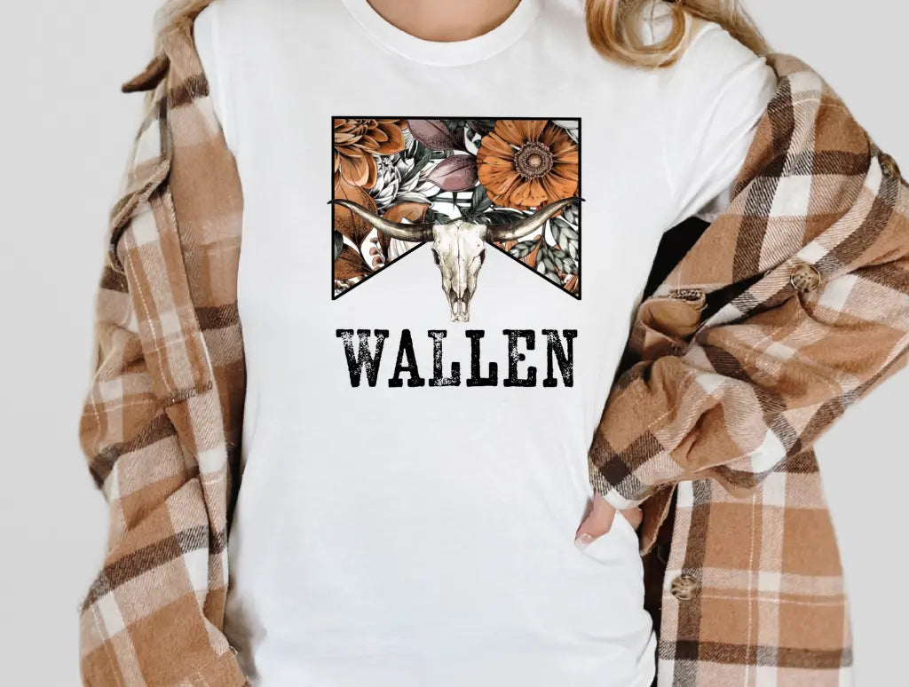 Wallen Floral- Graphic Tee - Branded By Barta