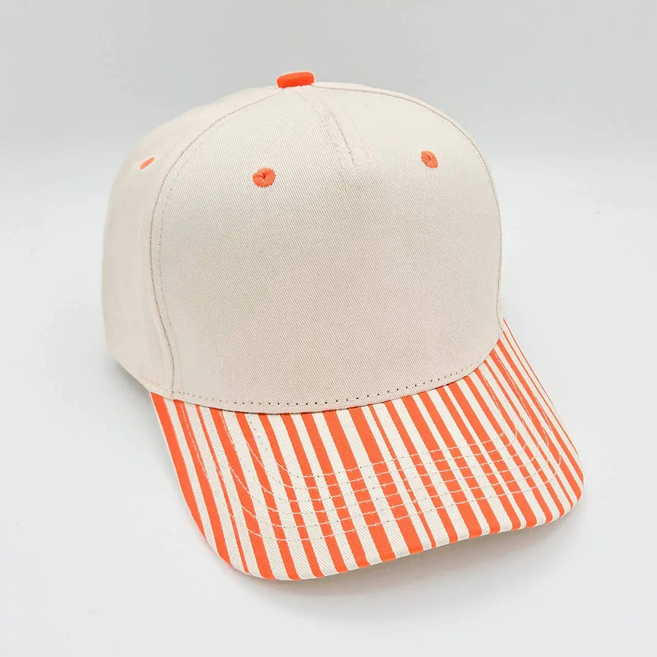 Seersucker Cotton Trucker Hat - Various Colors Trendy Transfers