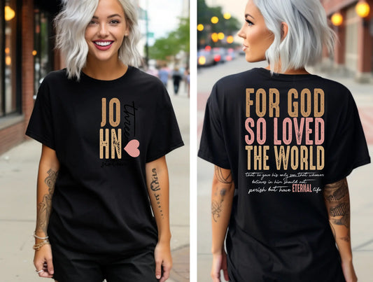 For god so loved - Branded By Barta