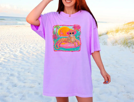 Preppy Summer Retro Leopard brandedbybarta