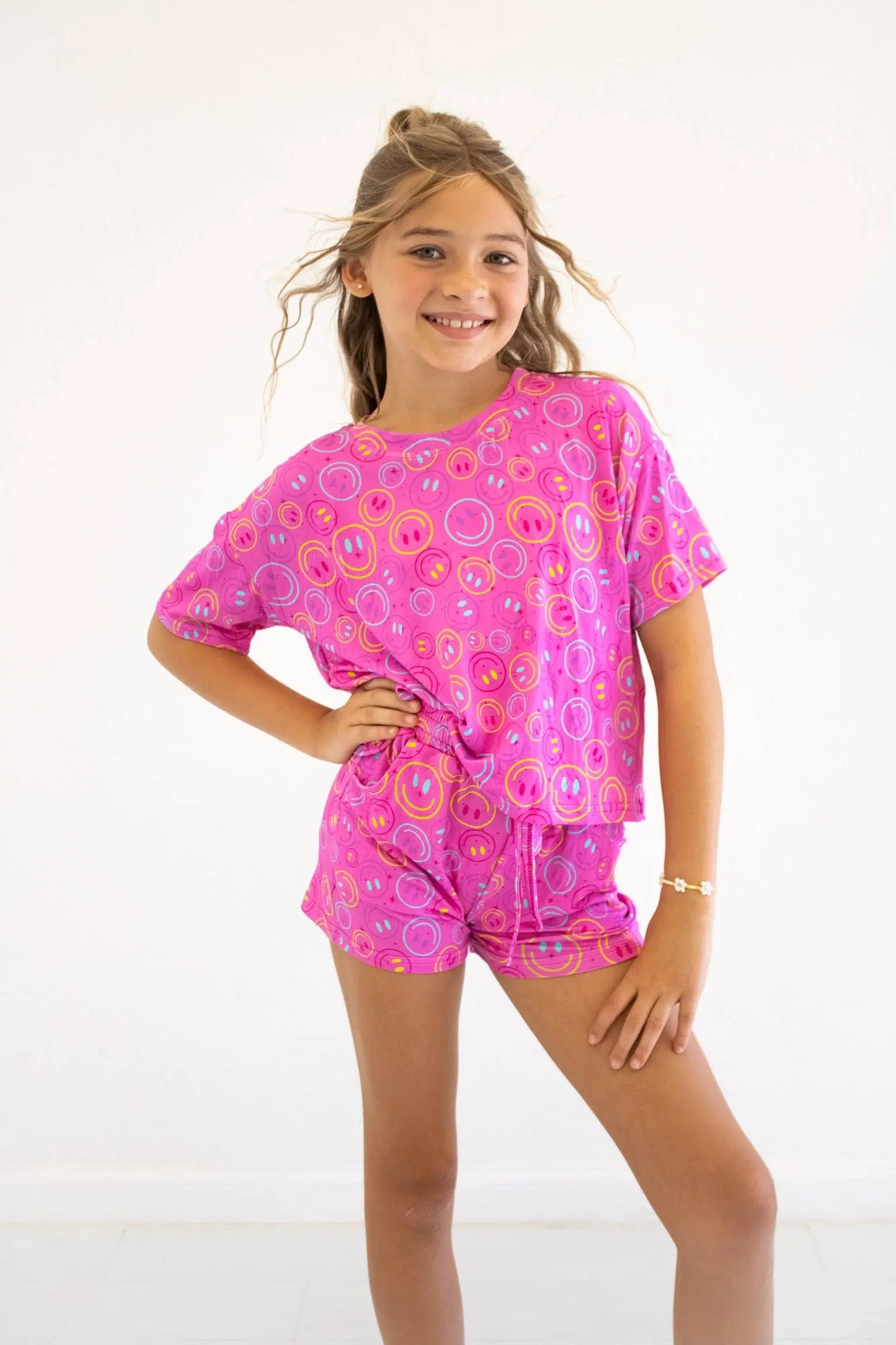 Daywear Sets-Neon Smiley Wild Luxe