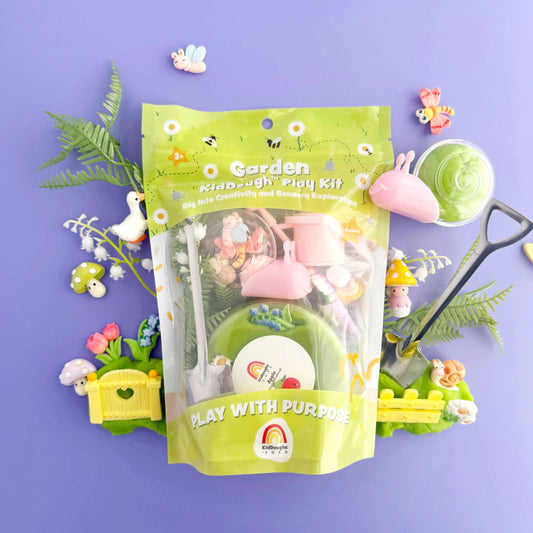 Garden KidDough Play Kit Earth Grown KidDoughs (KidDoughs by EGKD)