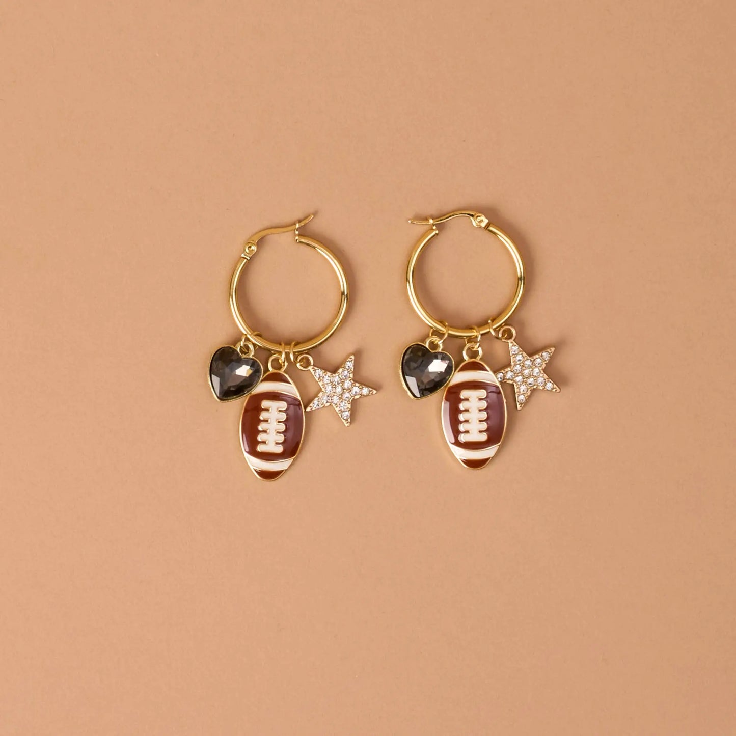 Signature Hoop Earrings-Gameday Glitz The Darling Effect