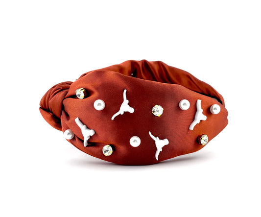 Texas Longhorn Headband Cora's Den