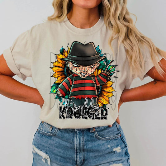 Kruger sunflower halloween