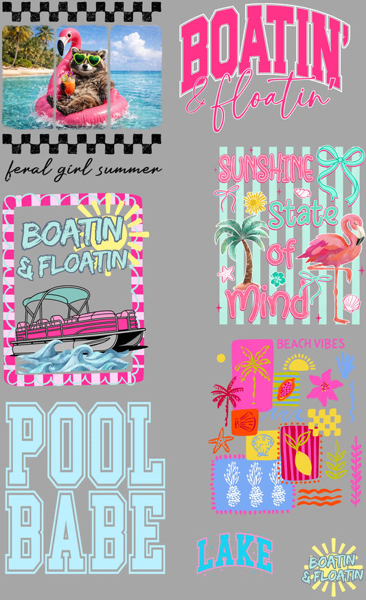Summer Gang Sheet Mini Branded By Barta