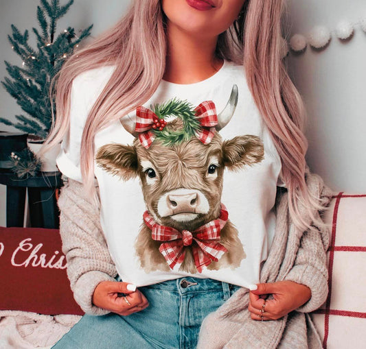 Christmas cow