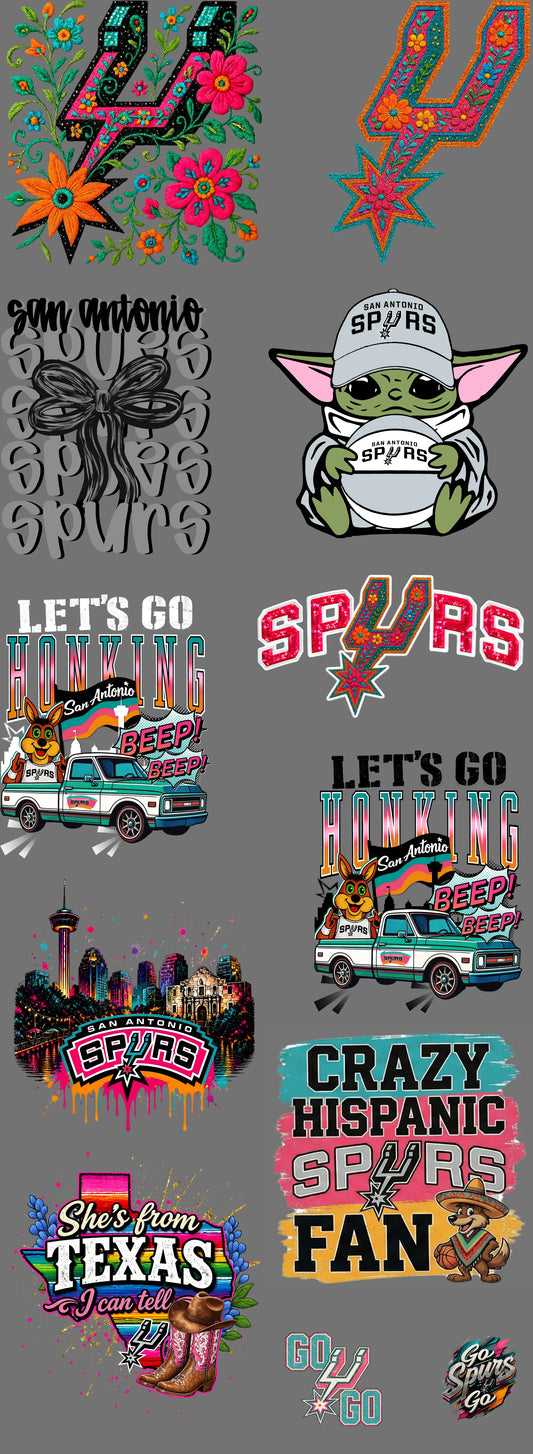 Spurs Pre Made Gang Sheet 4 brandedbybarta