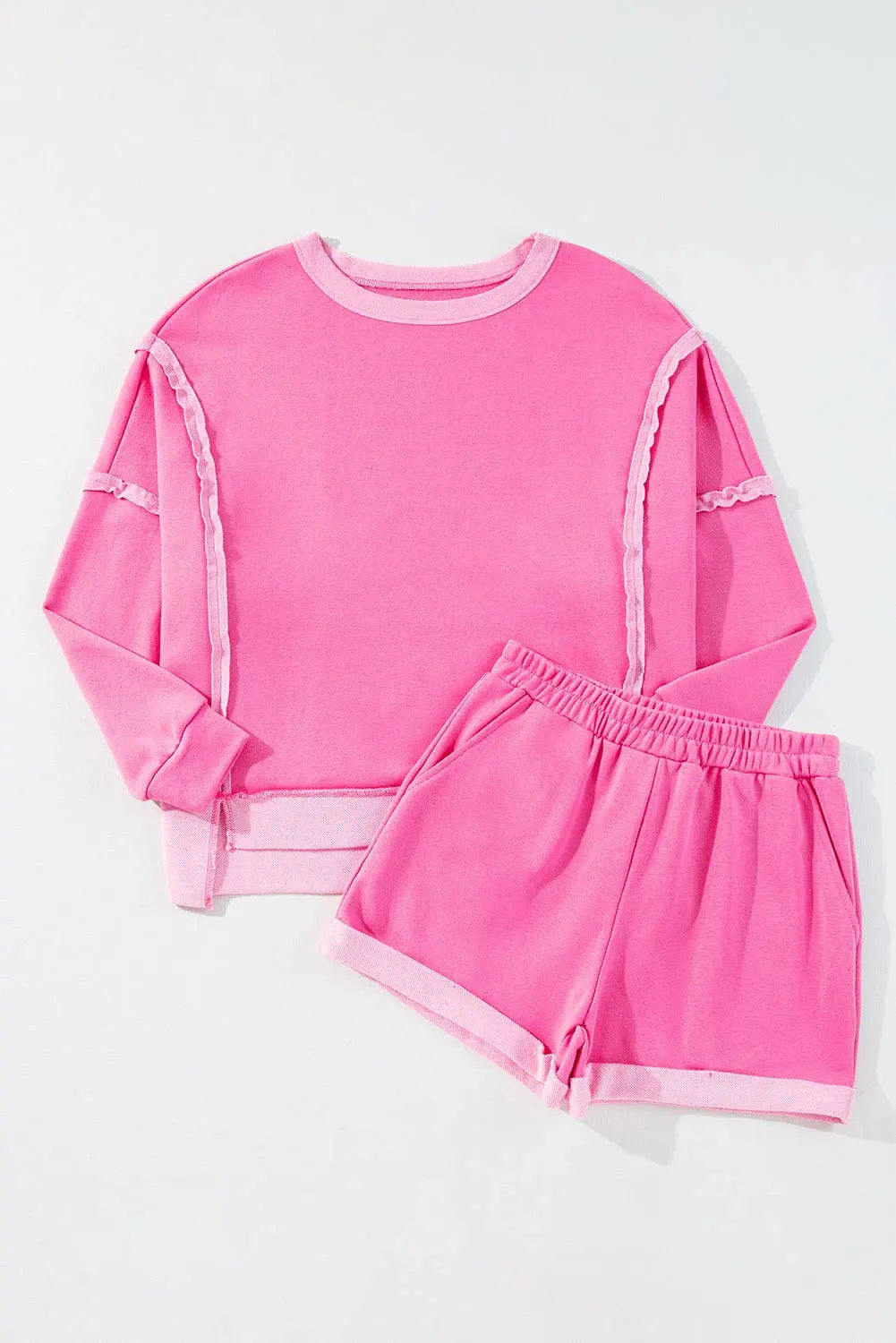 Patchwork Top and Shorts Set - Branded By Barta
