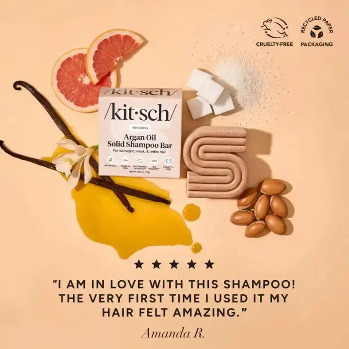 Argan Oil Shampoo Bar KITSCH