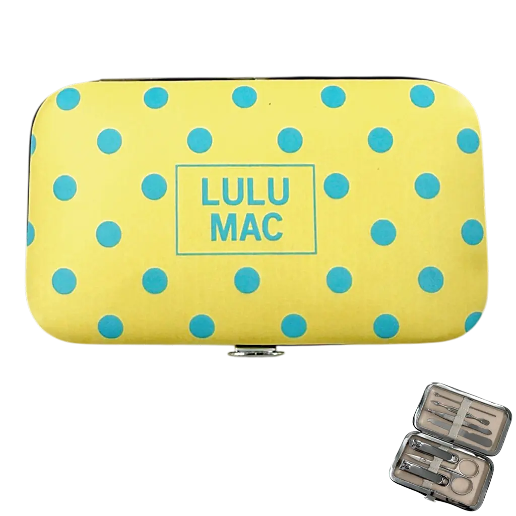 MCPD- Butter/Blue Dot Manicure Set Girlie Girl Originals
