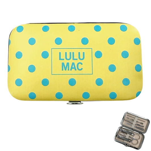 MCPD- Butter/Blue Dot Manicure Set Girlie Girl Originals