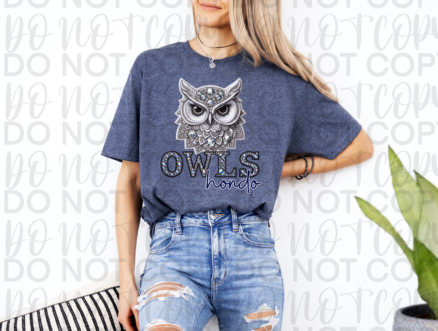 Hondo Owls Rhinestone