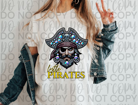 Lytle Pirates Rhinestone Tee