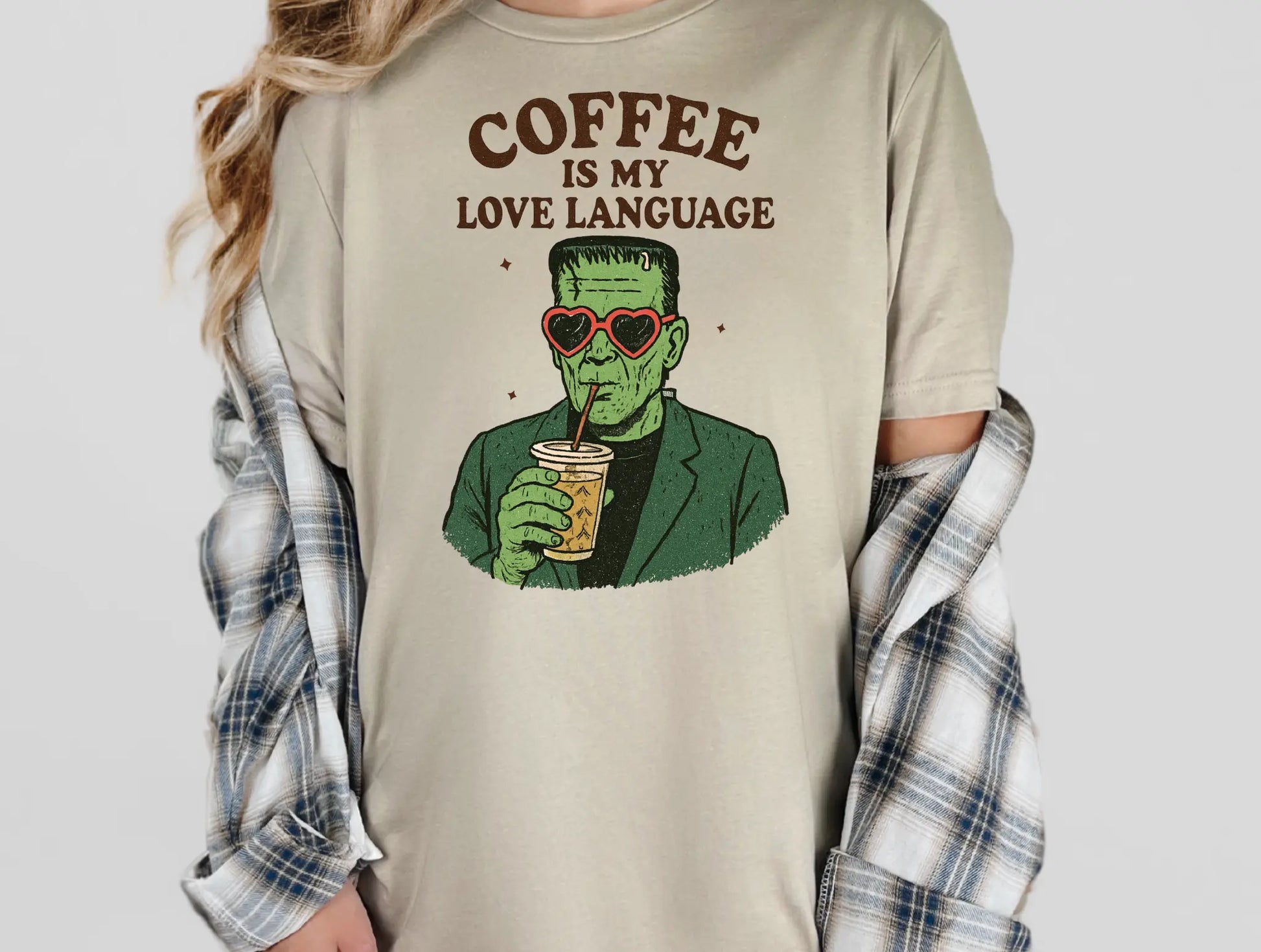 Coffee Is My Love Language Frankenstein Branded By Barta