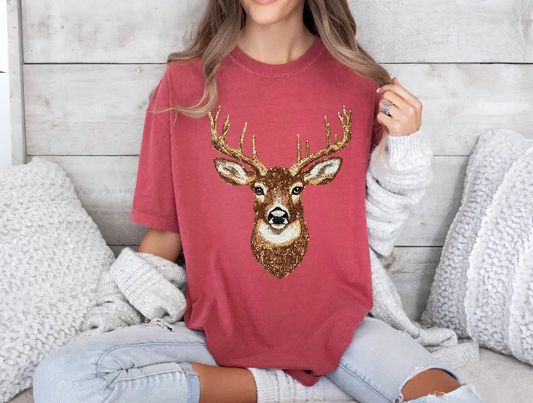 Faux Rhinestone Deer brandedbybarta