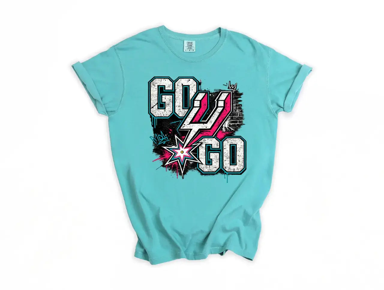 Go Spurs Go Graphitti brandedbybarta