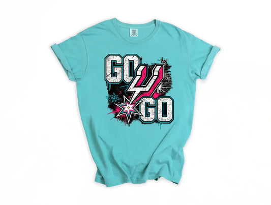 Go Spurs Go Graphitti brandedbybarta