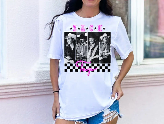 ZT- Neon Pink- CC White- Graphic Tee - Branded By Barta