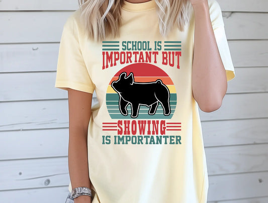Showing Is Importanter - Branded By Barta