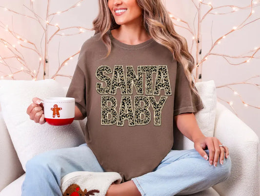 Leopard Santa Baby brandedbybarta