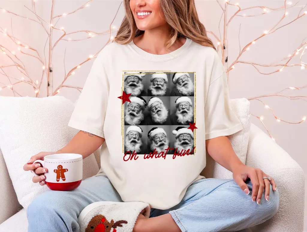 Santa Selfie Polaroid Fun brandedbybarta