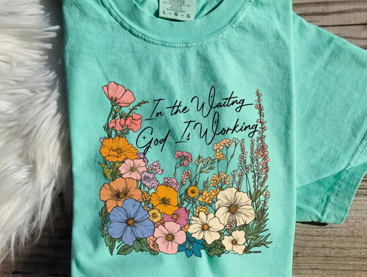 In The Waiting God Is Working - Branded By Barta