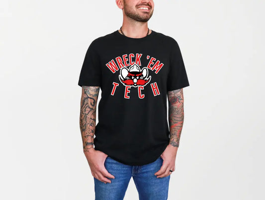 Wreck 'Em Tech brandedbybarta
