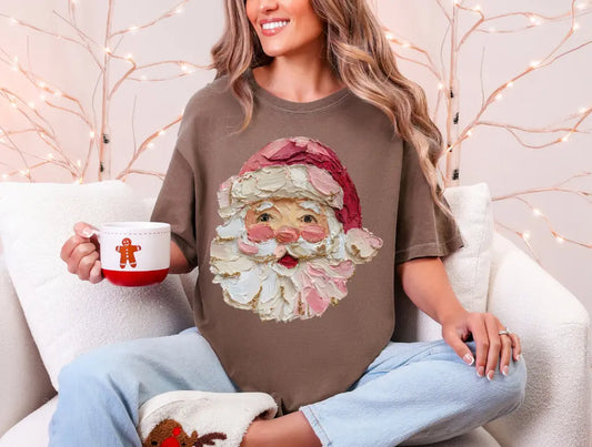 Painted Santa brandedbybarta