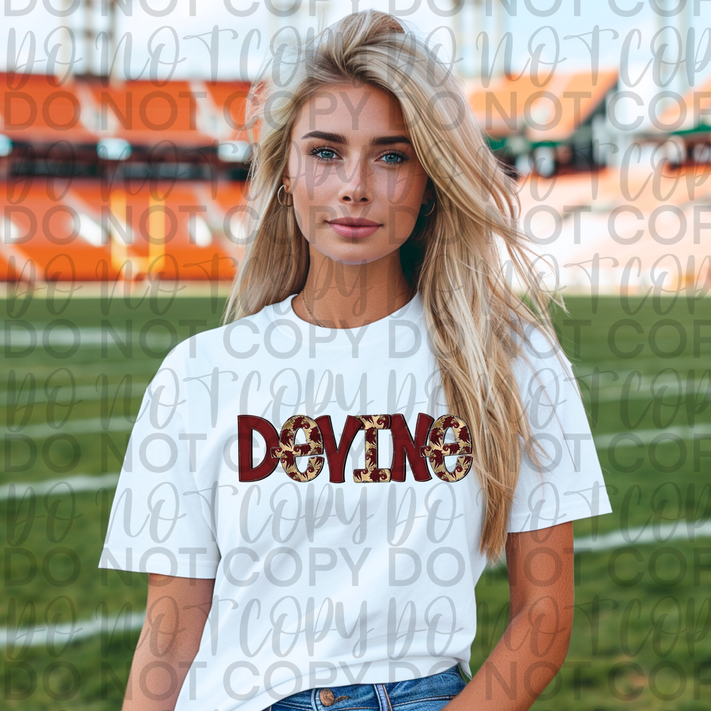 Devine Mascot Lettering