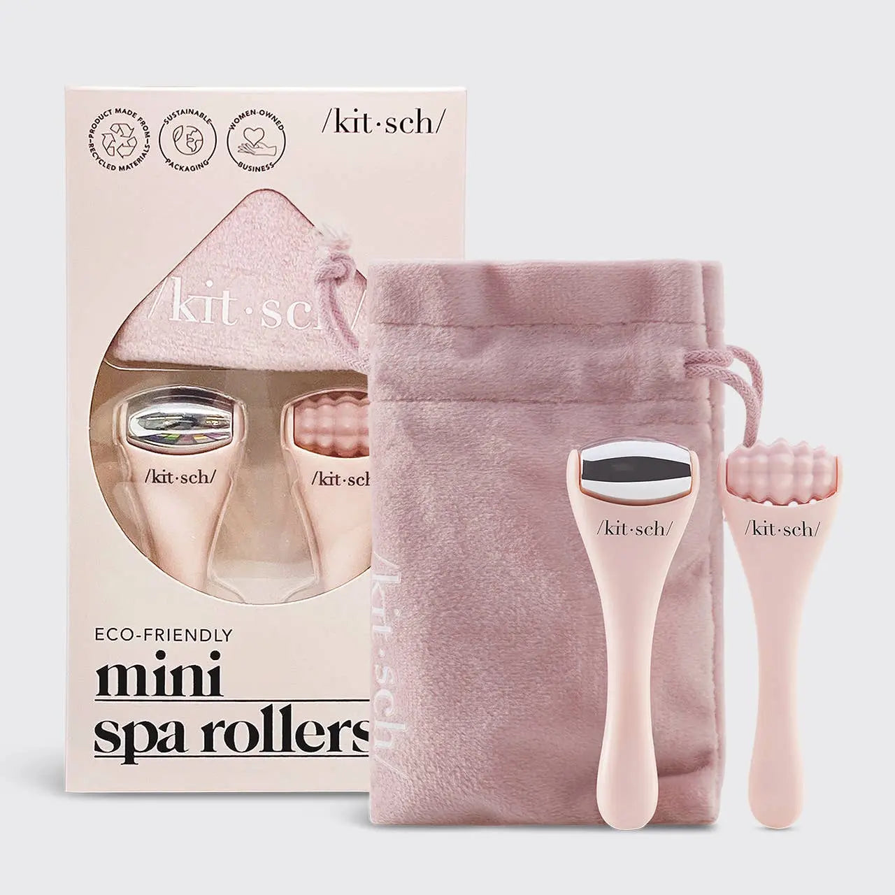 Mini Spa Rollers 2pc Set KITSCH