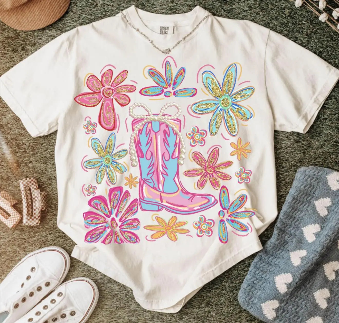 Floral Boot brandedbybarta