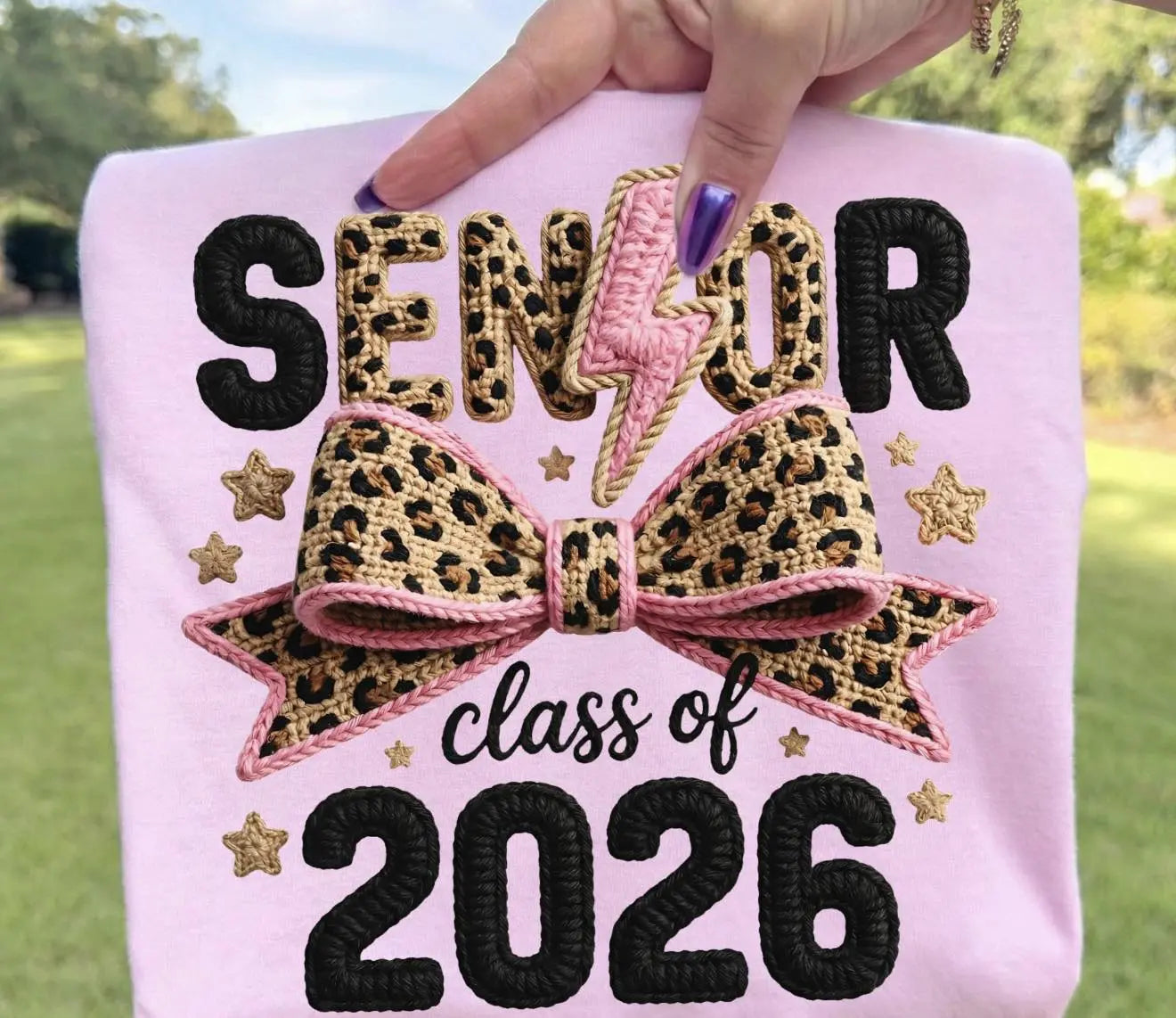 Senior 2026 Faux Yarn brandedbybarta