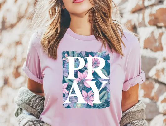 Pray Floral - Branded By Barta