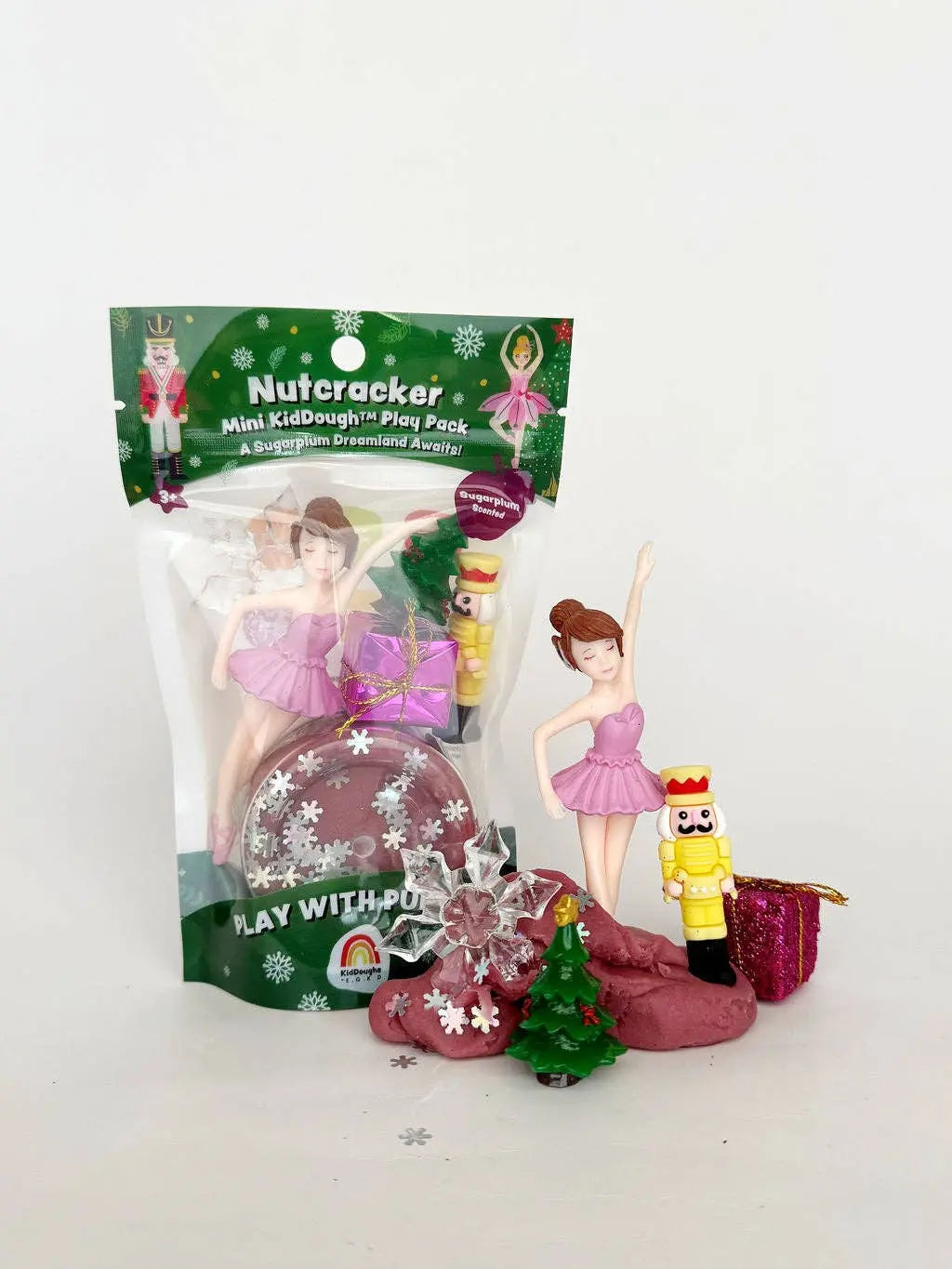 Nutcracker Mini KidDough Play Pack Earth Grown KidDoughs (KidDoughs by EGKD)