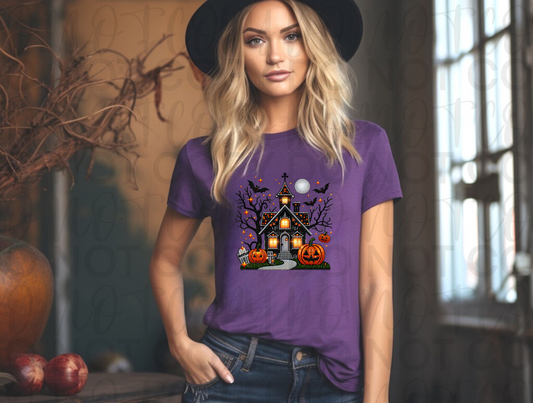 Haunted House Faux Rhinestone