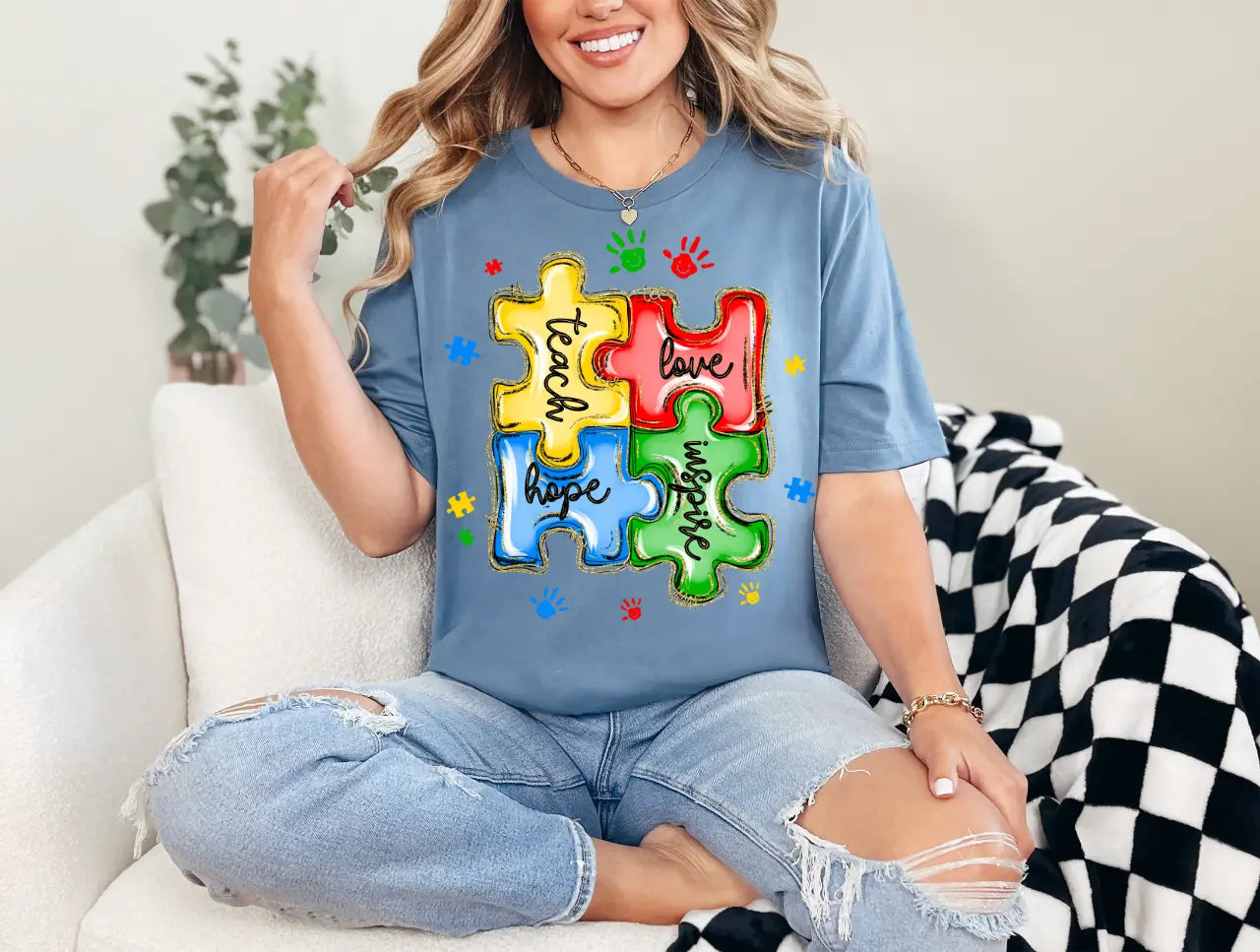 Autism Teach Love Inspire - Branded By Barta