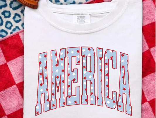 Blue & Red Stars America brandedbybarta