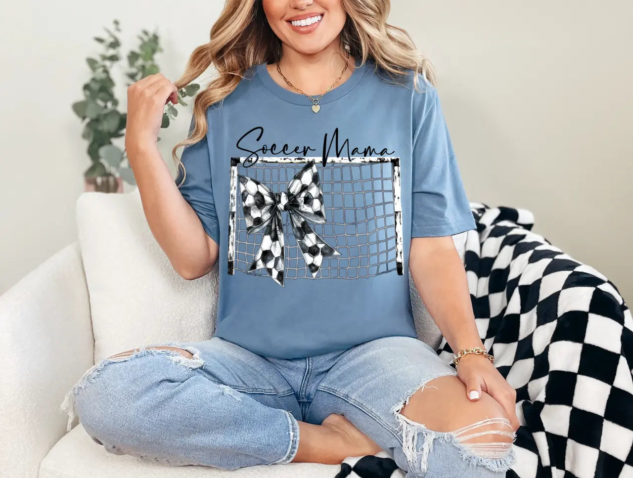 Soccer Mom Bow - Branded By Barta