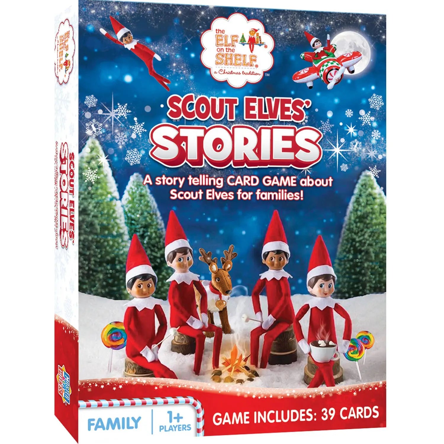 Elf on the Shelf - Scout Elves Stories Card Game Masterpieces Puzzles