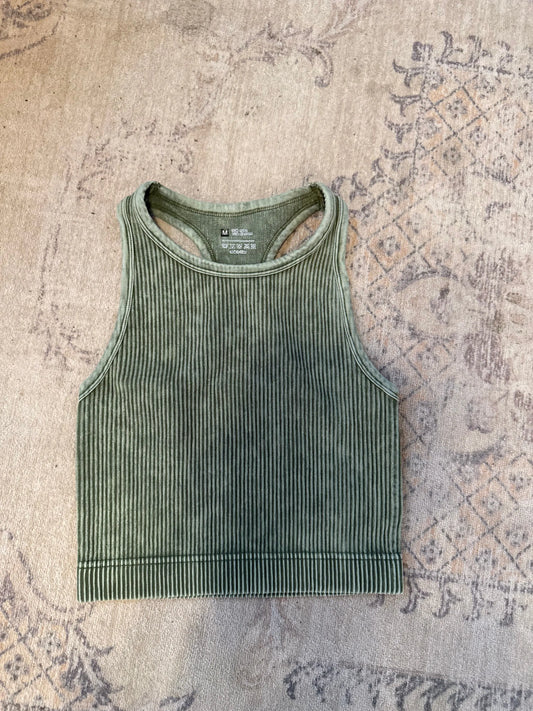 Ribbed seamless bra Branded By Barta