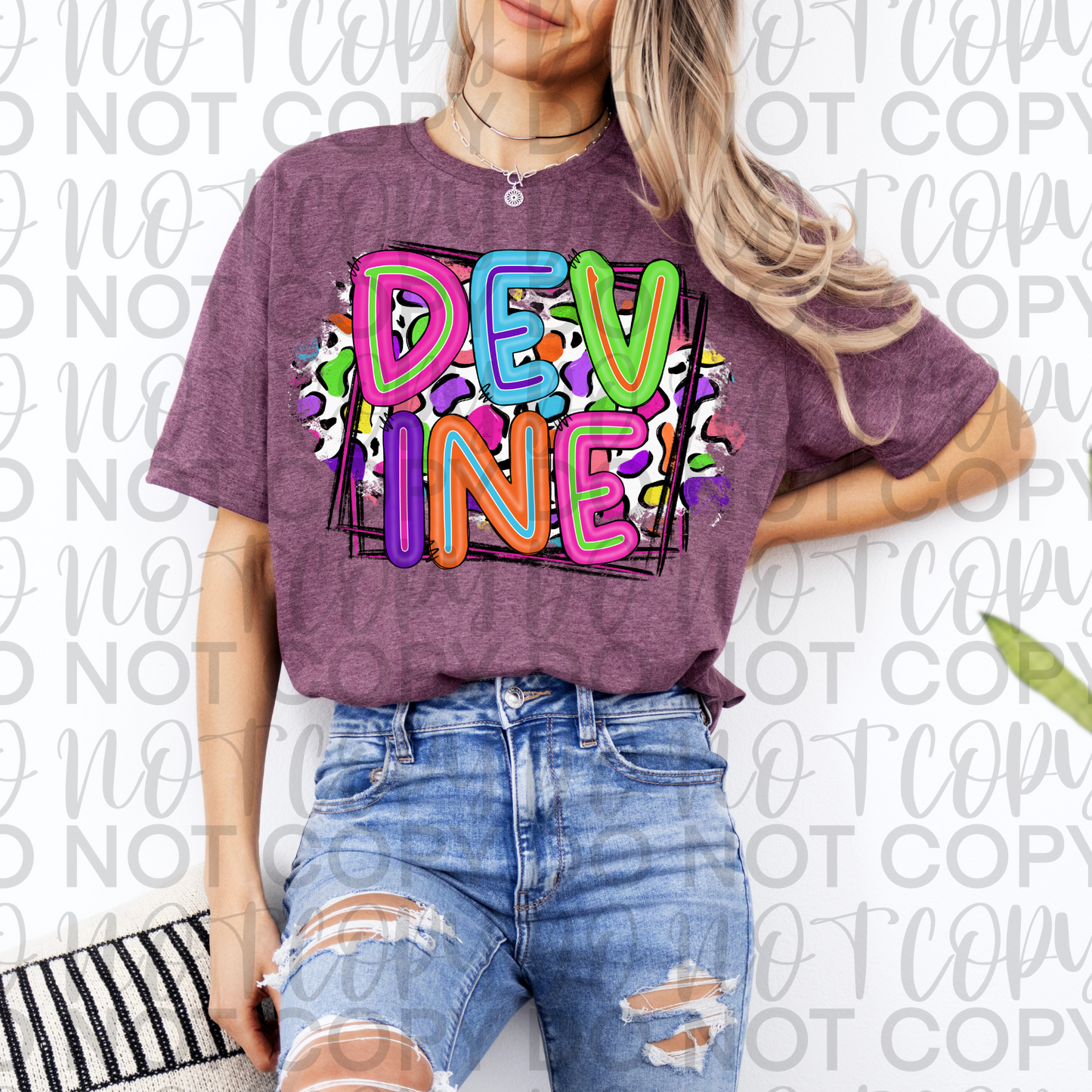 Devine Colorful Neon Leopard