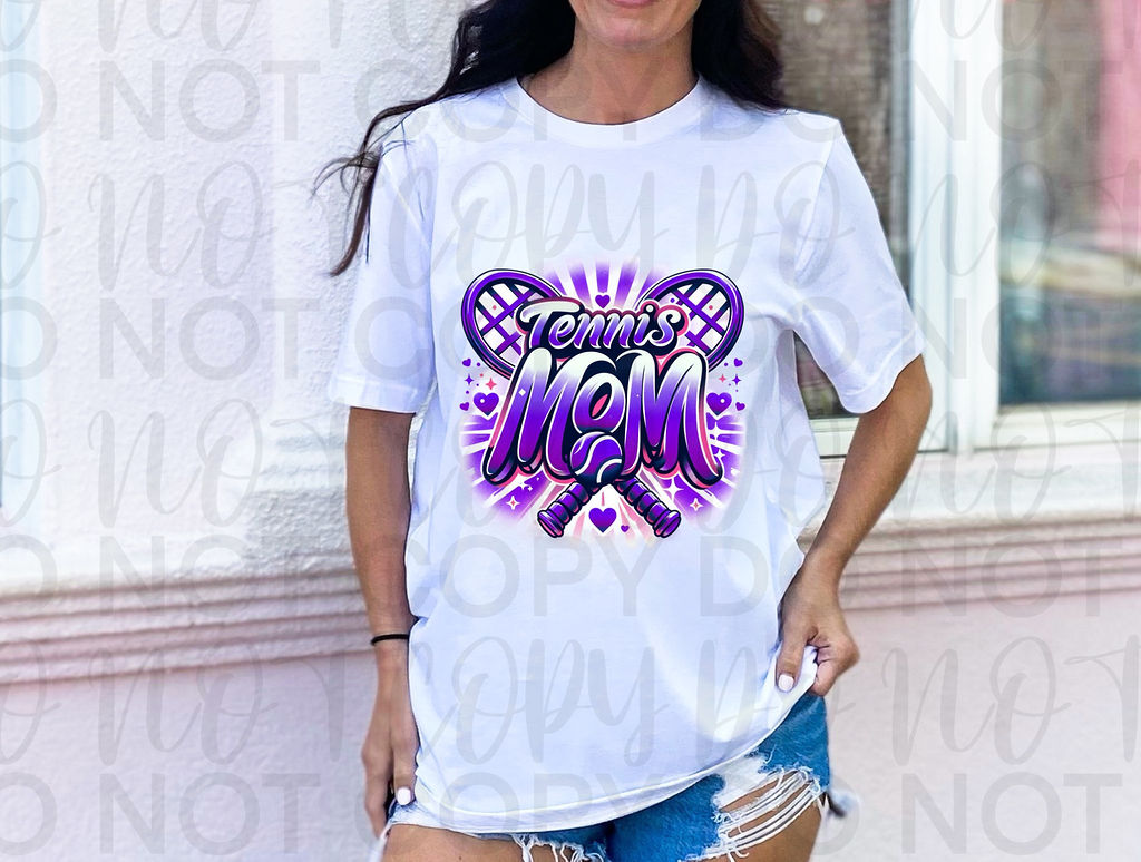 Tennis Mom Purple