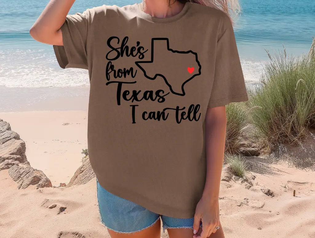 She's From Texas I can Tell brandedbybarta