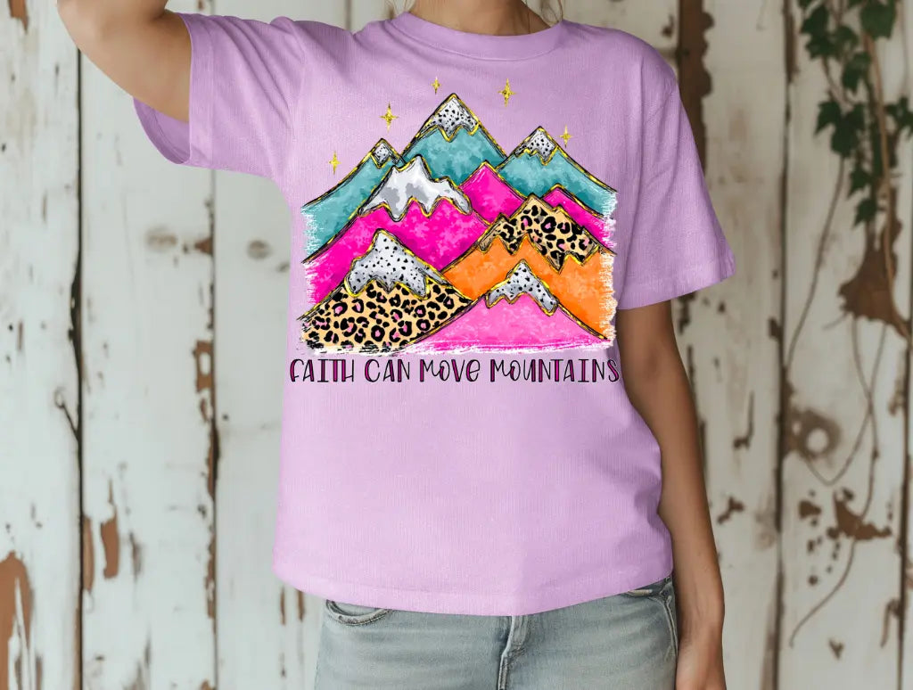 Faith Can Move Mountains brandedbybarta