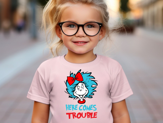 Here Comes Trouble Tee